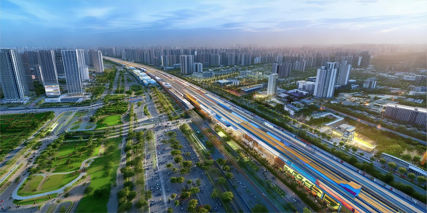 佛山地铁4号线沿线TOD规划发布,五区联动开发千亿级经济带